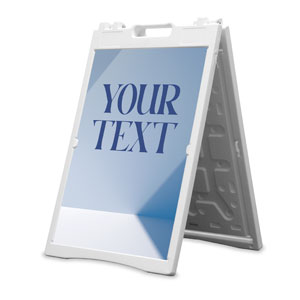 Light and Shadow Your Text 2' x 3' Street Sign Banners
