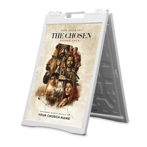 The Chosen Viewing Event 2' x 3' Street Sign Banners