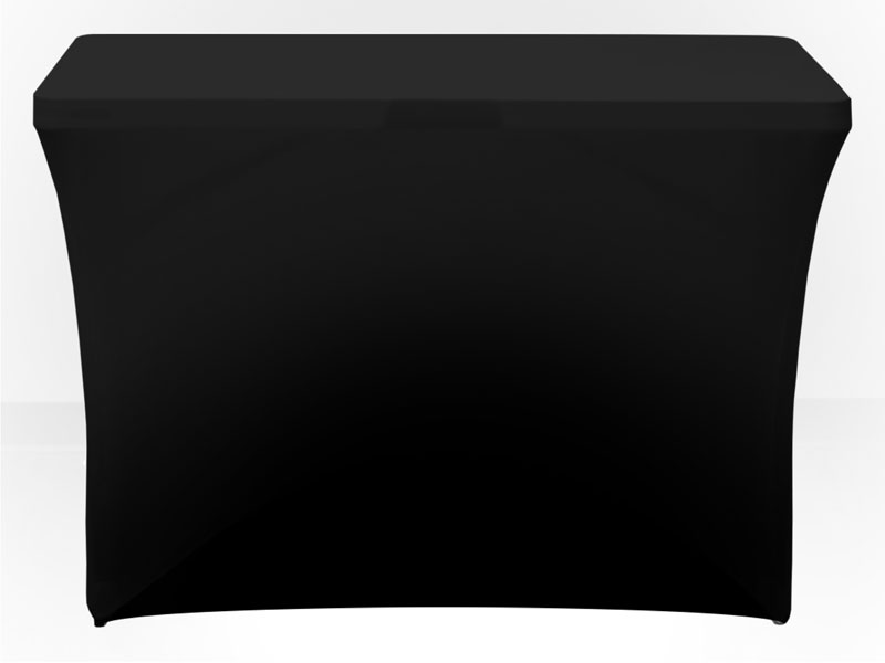Table Covers, Plain Black, 2' x 4'