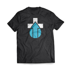 Baptism Cross - Large Customized T-shirts
