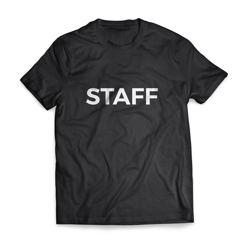T-Shirts, Staff - Large, Large (Unisex)