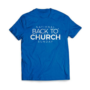 National Back To Church Sunday Logo - Medium Apparel