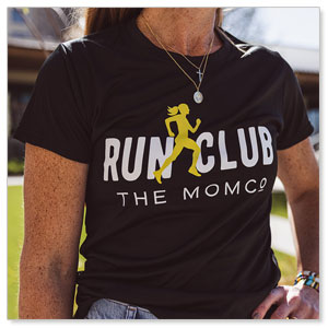 MomCo Run Club Activewear Tee - Small Apparel