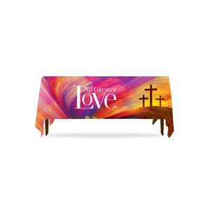 No Greater Love Table Throws