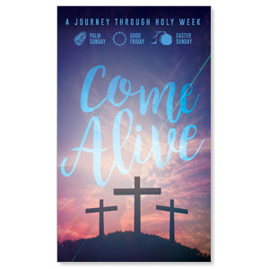 Come Alive Easter Journey 3 x 5 Vinyl Banner