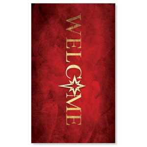 Hope Is Born Star Welcome 3 x 5 Vinyl Banner