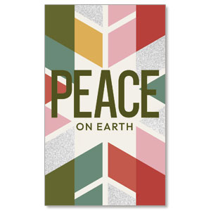 Snowflake Advent Peace 3 x 5 Vinyl Banner