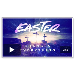 Easter Changes Everything Crosses Bumper Video Downloads