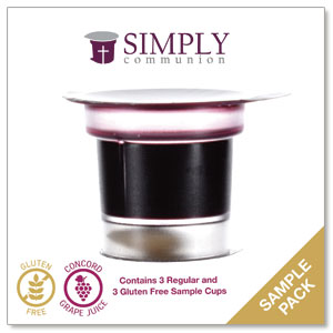Sample Pack Simply Communion Cups - Pack of 6 - Ships free SpecialtyItems