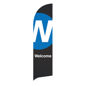 Metro Welcome Flag Banner