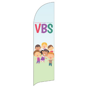 VBS Kids Flag Banner
