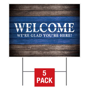 Rustic Charm Welcome Stock Yard Sign  Yard Signs - Stock 1-sided