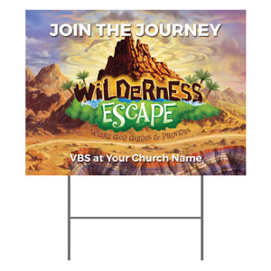 Wilderness Escape 18"x24" YardSigns
