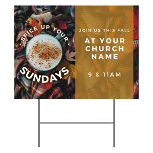 Spice Up Your Sunday 18"x24" YardSigns