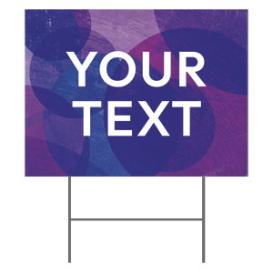 Find Your Community Your Text 18"x24" YardSigns